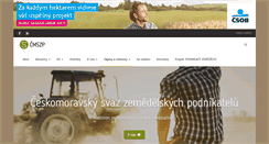 Desktop Screenshot of cmszp.cz